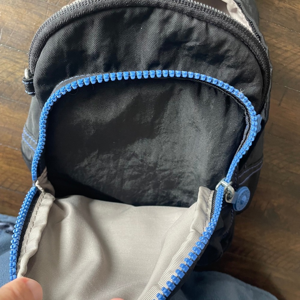 Kipling Black Small Backpack Convertible Shoulder… - image 5